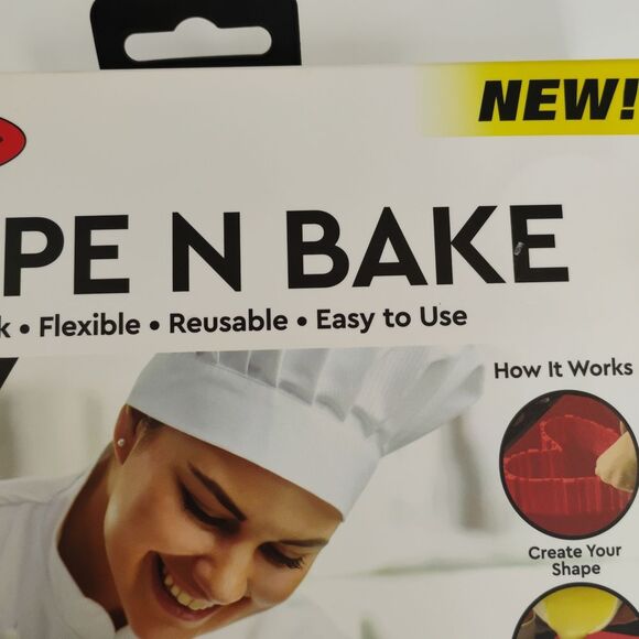 Shake N Bake Custom Mold Silicone Baking Mat and Baking Accessories Tool NWT - Picture 6 of 16